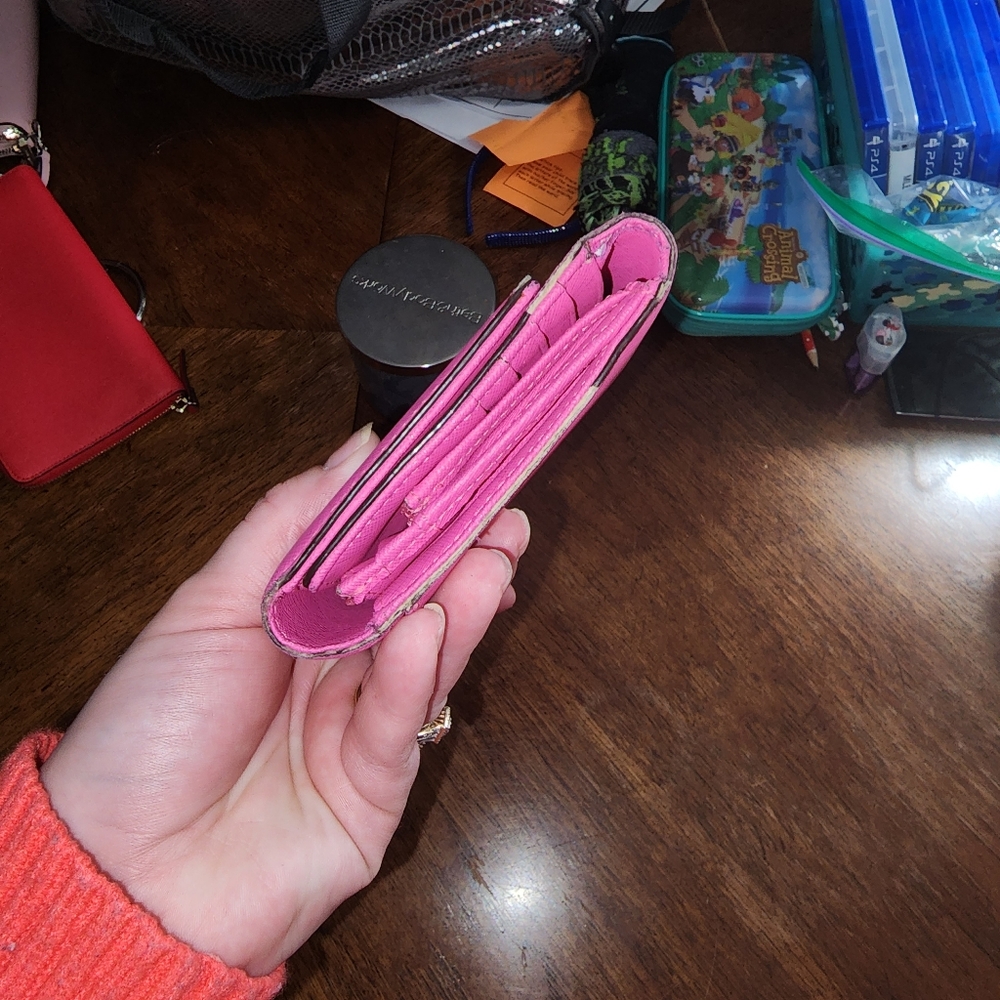 Pink Kate Spade Wallet XL - Picture 7 of 11